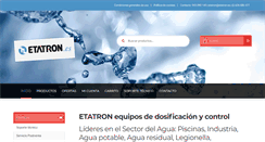 Desktop Screenshot of etatron.es
